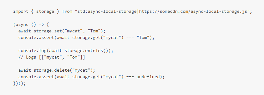 Async Local Storage